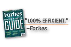 Rated 100% Efficient by Forbes Magazine rated 100% efficient by forbes