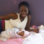 Babies Don't Stop for Hurricanes Mother with Baby Babies Don't Stop for Hurricanes Mother with Baby