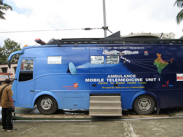 AIMS India Telemedicine Van AIMS India Telemedicine Van