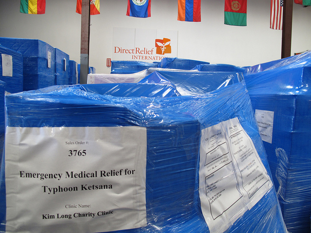 Typhoon Ketsana Emergency Shipment