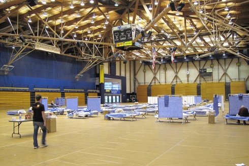 Jesusita Fire Evacuation Center UCSB