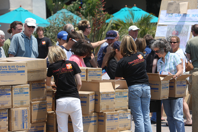 Mask Distribution for Fire