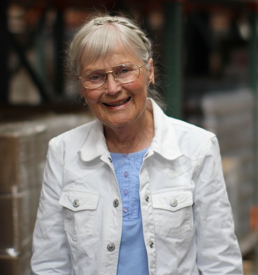 Ingrid Lindgren has volunteered at Direct Relief for 15 years.