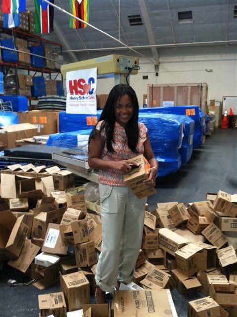 CarmenPacking Carmen helping with one of our personal care pack events earlier this fall.