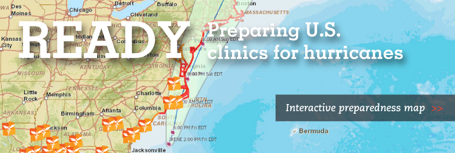 Direct Relief prepares U.S. clinics for hurricanes