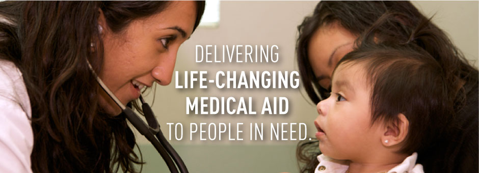 Delivering life-changing health care to people in need.