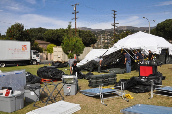 2012 Statewide Medical & Health Exercise - Field Treatment Site Setup