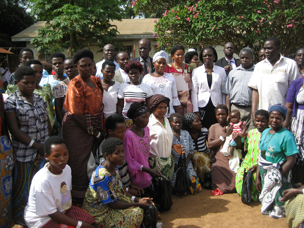 A group photo with the patients after fistula repair surgery. Photo courtesy of EngenderHealth. A group photo with the patients after fistula repair surgery. Photo courtesy of EngenderHealth.