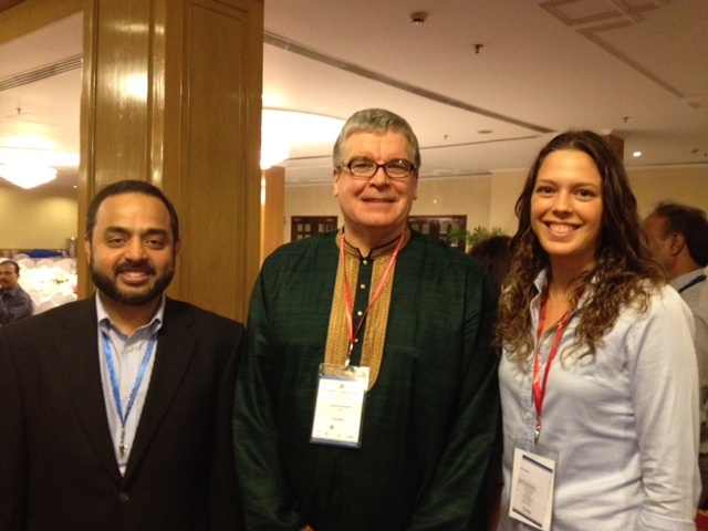 From left to right, Dr. Iftikher Mahmood, Dr. Steve Arrowsmith, and me.