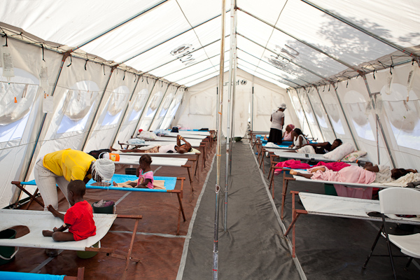 © Global Eyes Media April 19th - cholera tent © Global Eyes Media April 19th - cholera tent