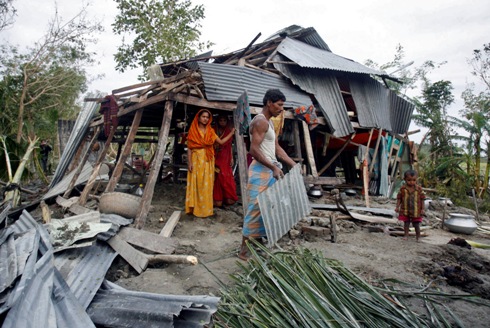 Cyclone Sidr Image Courtesy of Reuters