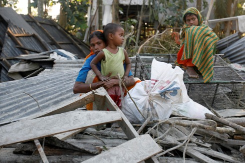 Cyclone Sidr Image Courtesy of Reuters