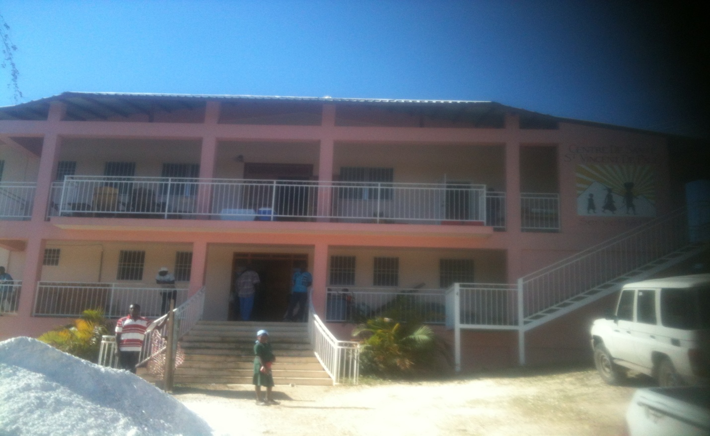 Outside view of Clinique St. Vincent de Paul