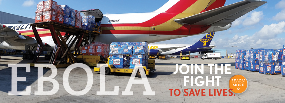 Learn how you can join the fight against Ebola
