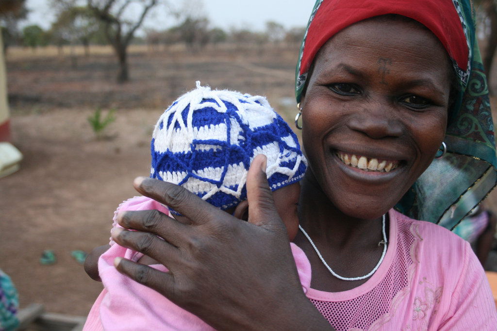  A mother in Ghana smiles with her baby. Courtesy photo.