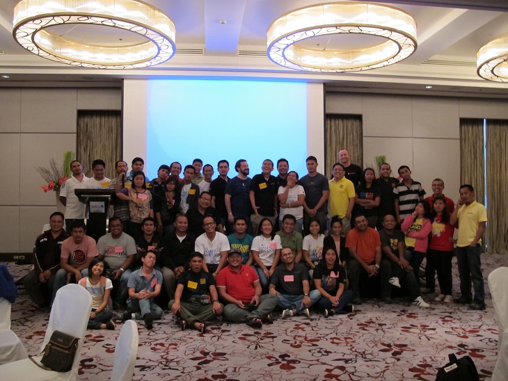 Group shot paint