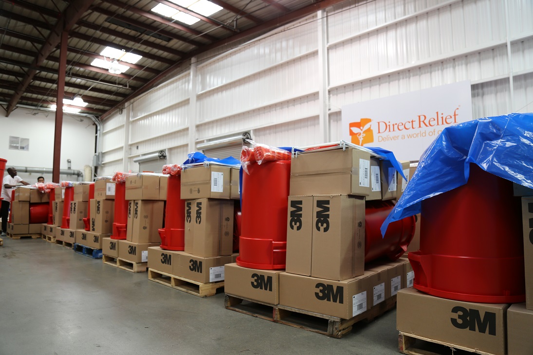 Each module contains 36 essential supplies needed to operate a functional medical clinic for several months.