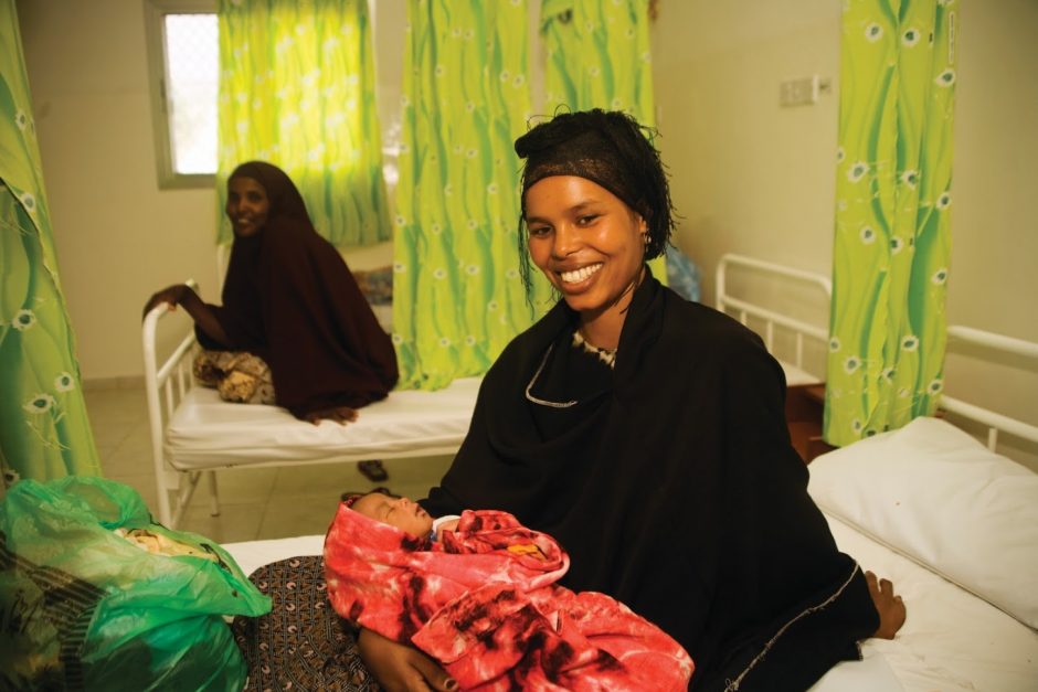 Edna Adan Hospital, located in Hargeisa, Somaliland, provides medical services focused on maternal and child health. With a goal of training midwives to serve the needs of women in the region, the nonprofit equips providers with medical aid from Direct Relief. (Direct Relief photo)