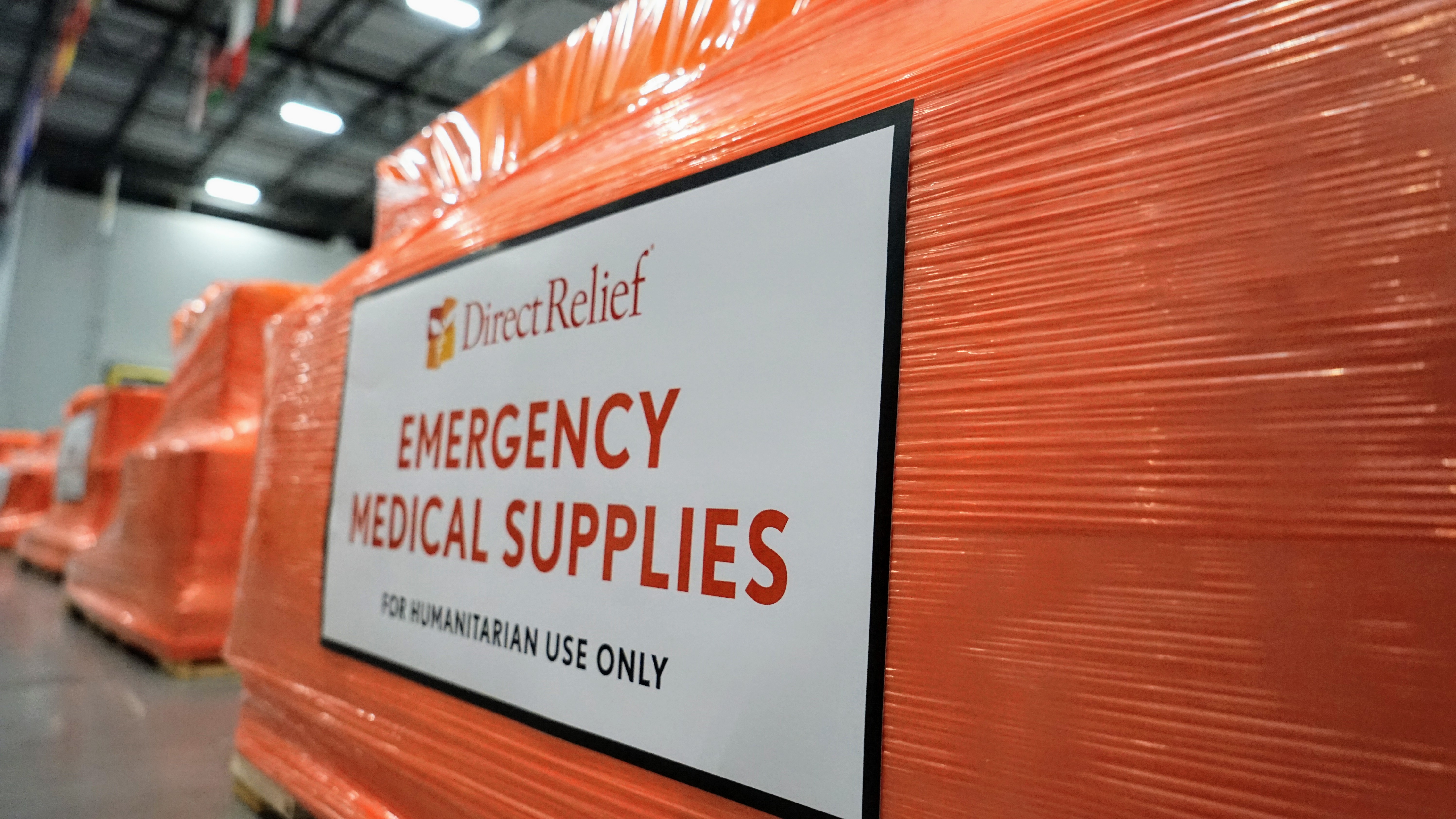 A Shipment of Medical Aid Departs Direct Relief's Warehouse in Oct. 2018. (Tony Morain/Direct Relief)