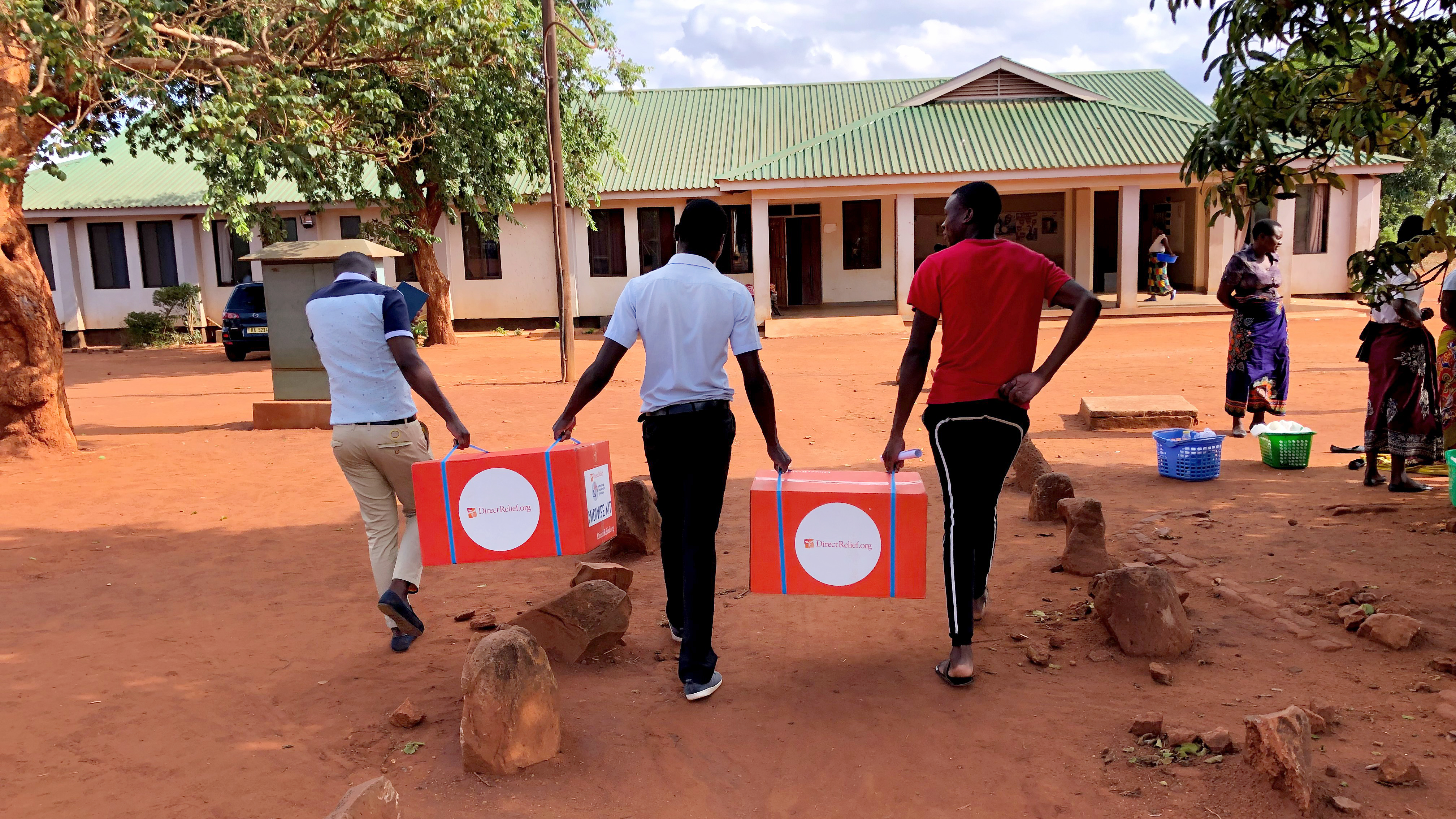 Midwife kits were delivered to Lumbadzi Health Center in Malawi in November, 2018. Midwives perform an average of 150 safe deliveries per month at the rural health outpost, located on the outskirts of Lilongwe, the country’s capital city. The kits contain everything a midwife needs to deliver babies safely in almost any environment. Items include surgical instruments, I.V. sets, headlamps, and more. In collaboration with the Malawian Association of Midwives, Direct Relief will continue to provide the kits to health centers across Malawi. (Paulina Ospina/Direct Relief)