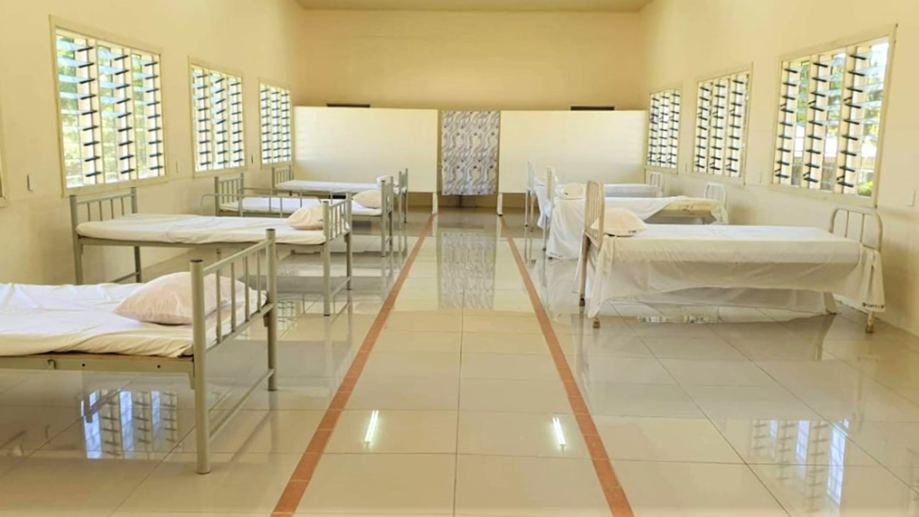 Vaipouli Health Center on the island of Savai'i will be used as an isolation ward for measles patients. (Photo courtesy of the Government of Samoa)