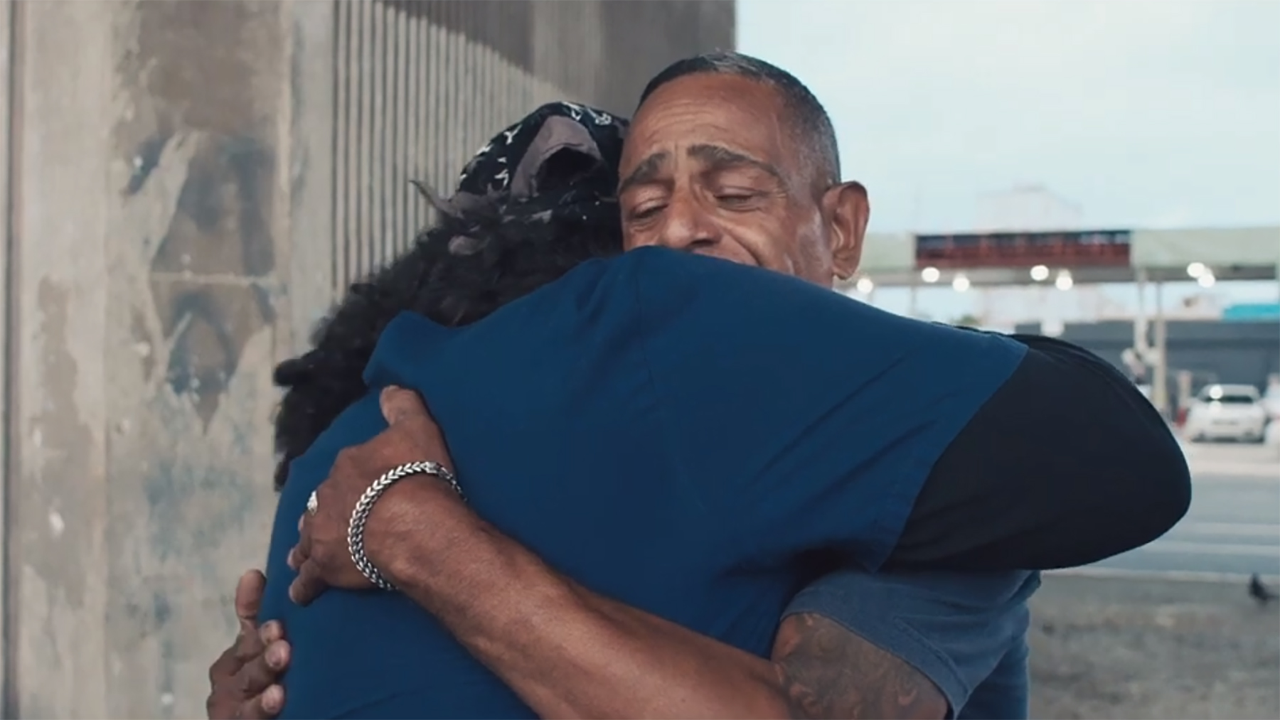 Health workers took heroic measures to protect people from overdoses in 2019, whether in Virginia or Puerto Rico. Above, Dr. Chaco Vargas hugs a patient in Puerto Rico while doing outreach earlier this year to those in recovery from opioid addiction. (Bimarian Films)
