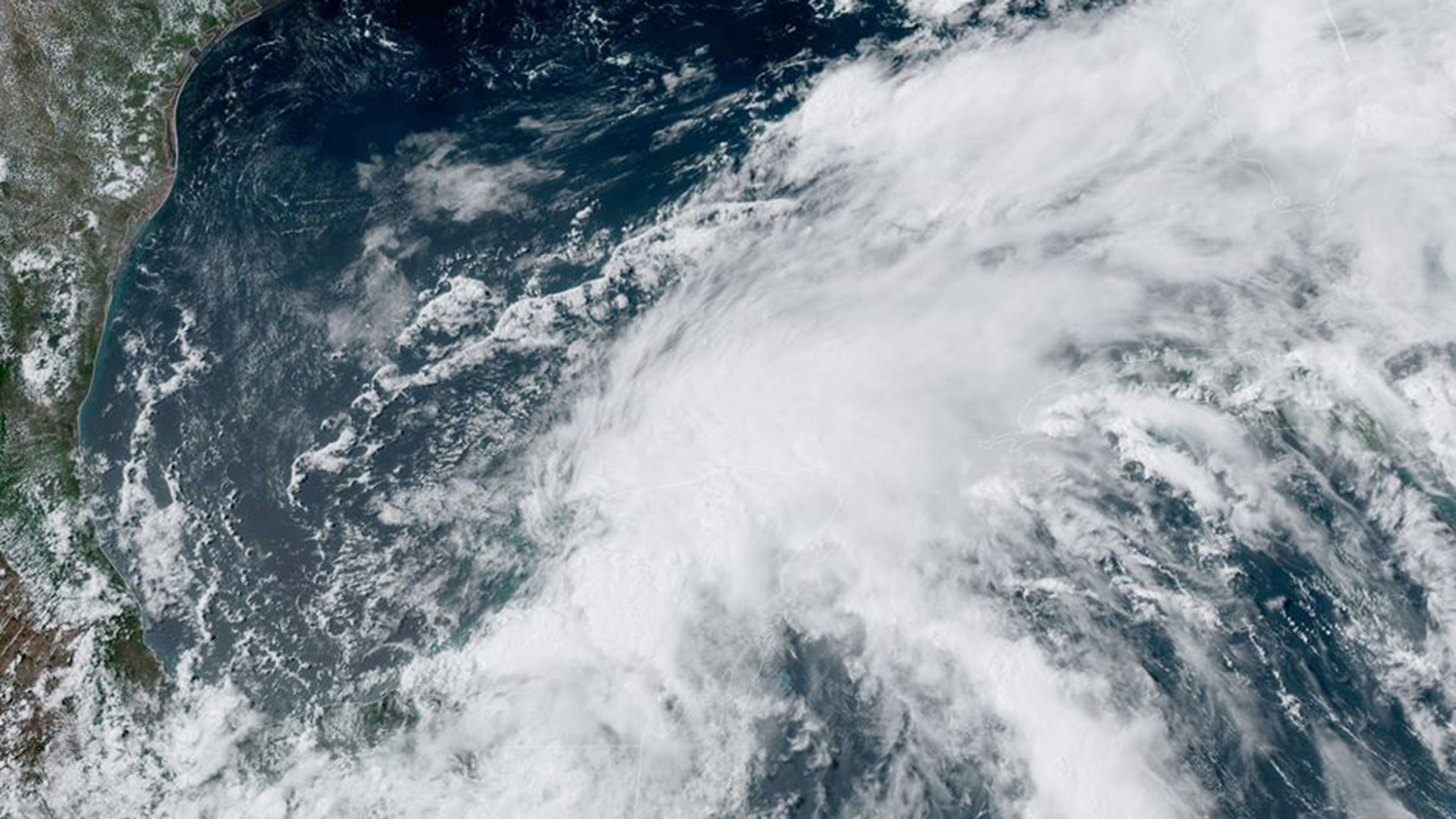 Tropical Storm Cristobal, in an image released by the National Hurricane Center on the afternoon of June 4, 2020. (Photo courtesy of the National Hurricane Center)