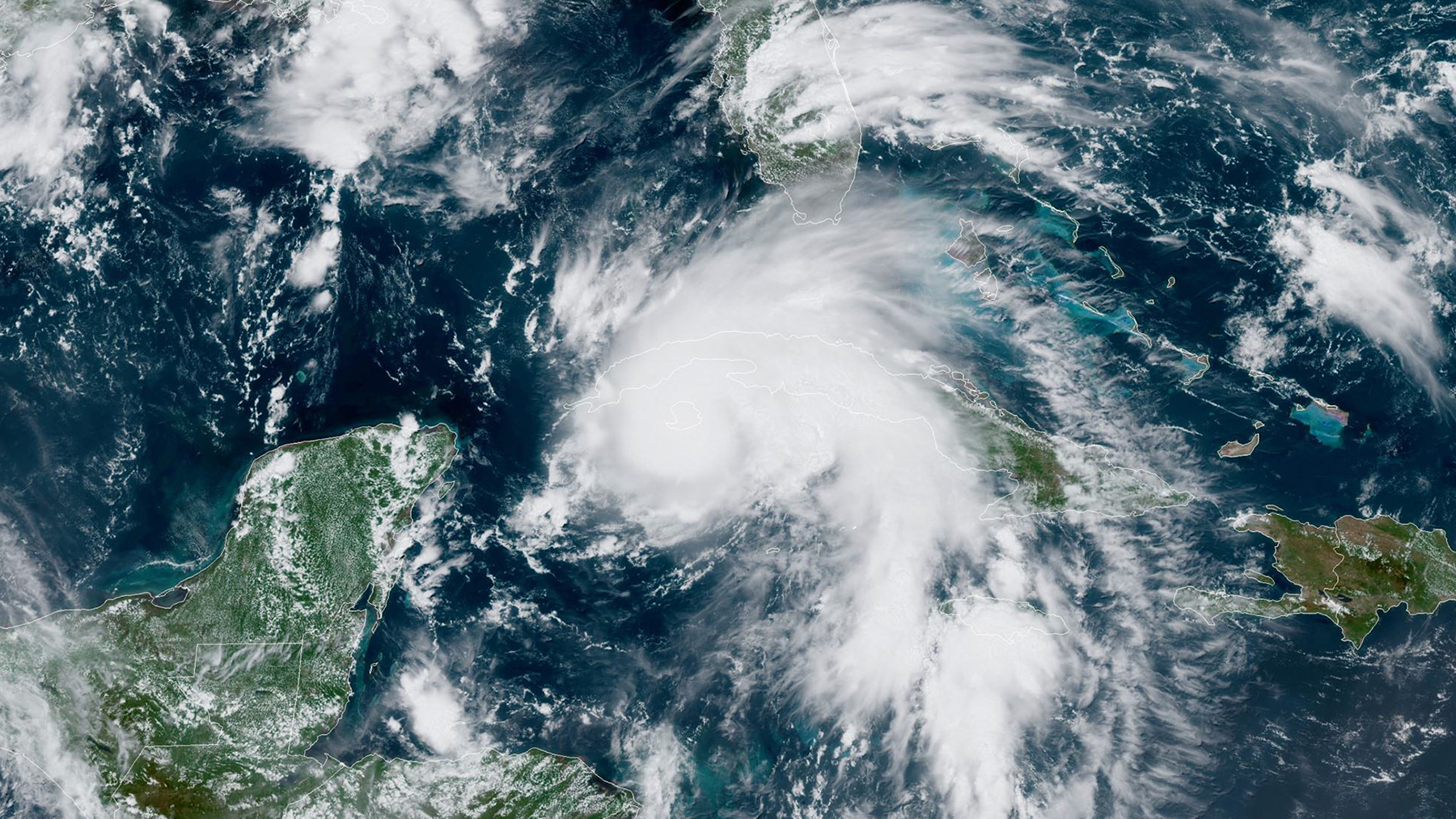 After Gaining Strength Over Caribbean Hurricane Ida Makes Landfall