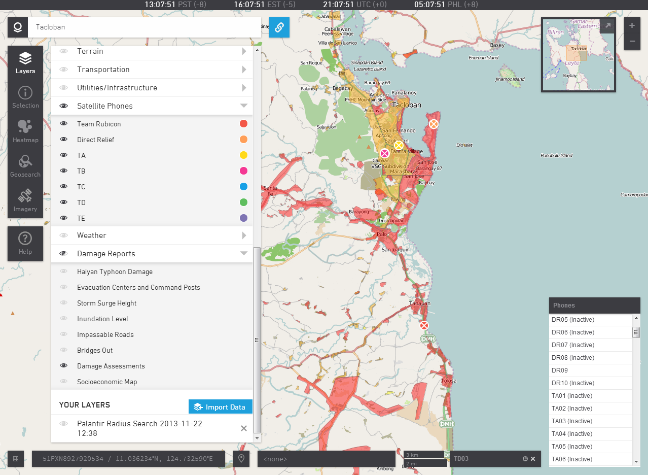 Palantir Technology Enables Intelligent Typhoon Response