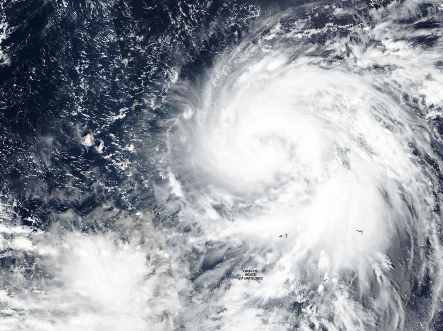 super typhoon yutu hits northern mariana islands as category 5 storm